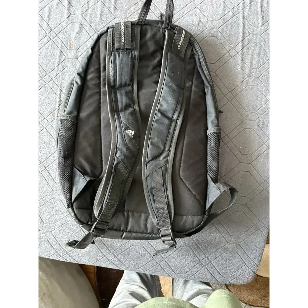 Adidas Backpack Black School Travel Book Bag